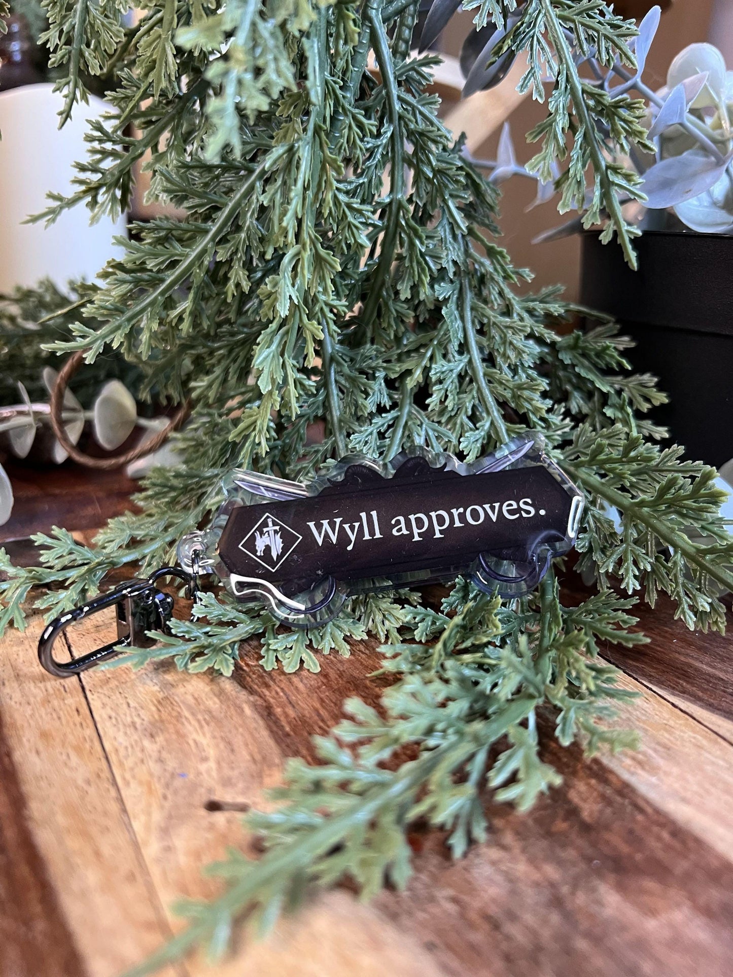 Baldur's Gate 3 Character Approves Keychain