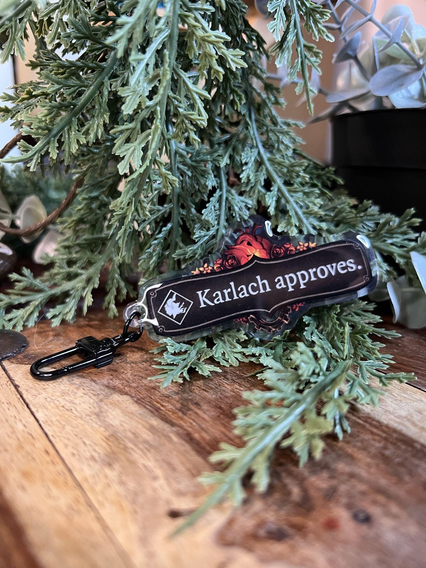 Baldur's Gate 3 Character Approves Keychain