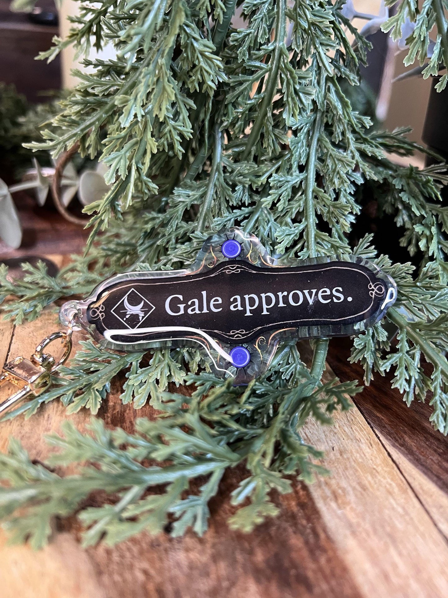 Baldur's Gate 3 Character Approves Keychain