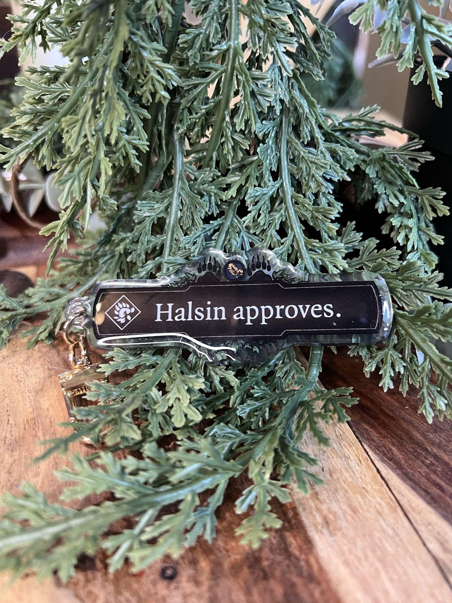 Baldur's Gate 3 Character Approves Keychain